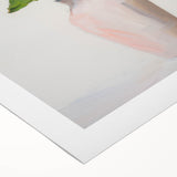 Maximalist Wall Art: Soft Pink Roses in Vase for Elegant Home Decor