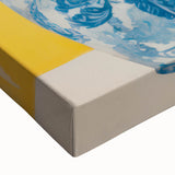 Maximalist Wall Art: Vibrant Peacock and Vase with Flowers for Bold Decor