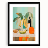 Maximalist Wall Art: Bold Still Life with Bananas for Eclectic Decor
