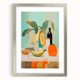 Maximalist Wall Art: Bold Still Life with Bananas for Eclectic Decor