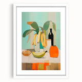 Maximalist Wall Art: Bold Still Life with Bananas for Eclectic Decor
