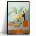 Maximalist Wall Art: Bold Still Life with Bananas for Eclectic Decor