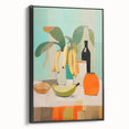 Maximalist Wall Art: Bold Still Life with Bananas for Eclectic Decor
