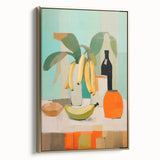 Maximalist Wall Art: Bold Still Life with Bananas for Eclectic Decor