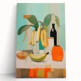 Maximalist Wall Art: Bold Still Life with Bananas for Eclectic Decor