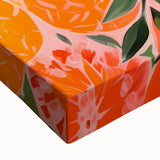 Maximalist Eclectic Wall Art with Vibrant Citrus and Bold Landscape Design