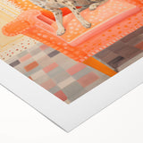 Maximalist Eclectic Wall Art with Bold Dalmatian in Vibrant Interior Design