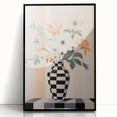 Maximalist Wall Art - Bold Eclectic Floral Vase Decor for Vibrant Spaces