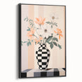 Maximalist Wall Art - Bold Eclectic Floral Vase Decor for Vibrant Spaces