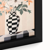 Maximalist Wall Art - Bold Eclectic Floral Vase Decor for Vibrant Spaces