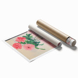 Maximalist Wall Art - Bold Floral Breakfast Scene Decor for Vibrant Spaces
