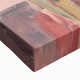 Maximalist Wall Art - Bold Black Cat on Chair with Pink Background