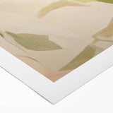 Maximalist Wall Art - Bold Portrait with Warm Tones and Expressive Style