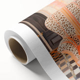 Maximalist Wall Art - Bold Leopard Print Armchair with Eclectic Style