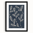 Mid Century Modern Art - Abstract Retro Leaf Pattern in Minimalist Style