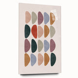 Mid Century Modern Art - Retro Abstract Geometric Wall Decor - Minimalist Style