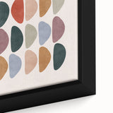 Mid Century Modern Art - Retro Abstract Geometric Wall Decor - Minimalist Style