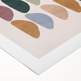 Mid Century Modern Art - Retro Abstract Geometric Wall Decor - Minimalist Style