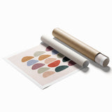 Mid Century Modern Art - Retro Abstract Geometric Wall Decor - Minimalist Style