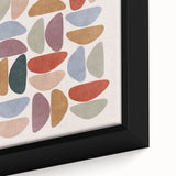 Mid Century Modern Geometric Wall Art - Retro Abstract Print - Vintage Style