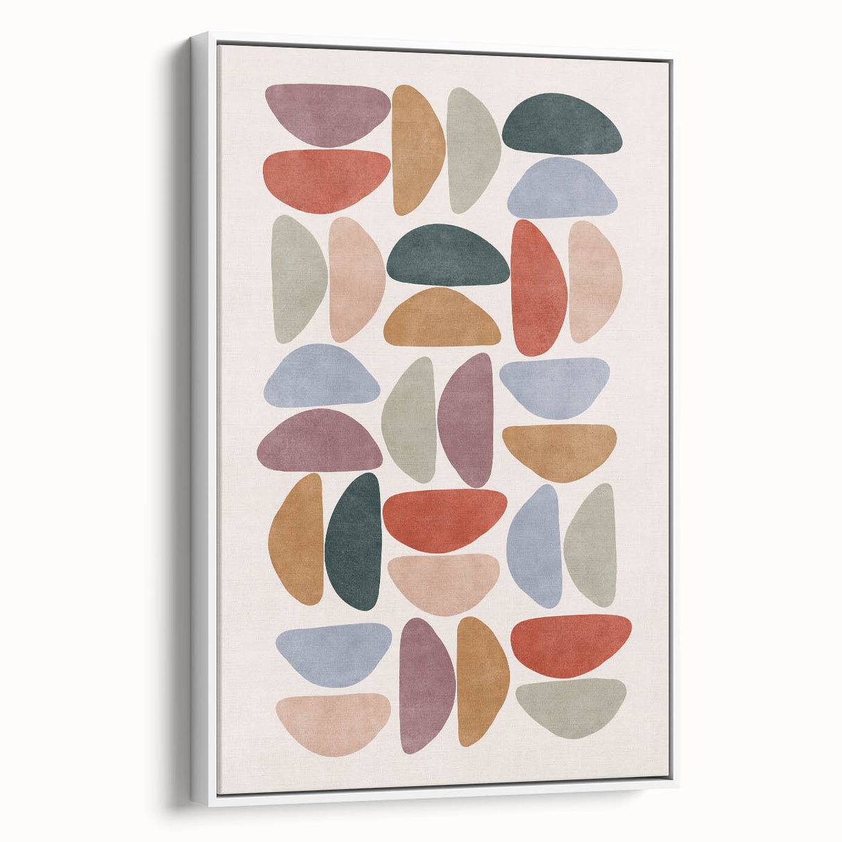 Mid Century Modern Geometric Wall Art - Retro Abstract Print - Vintage Style