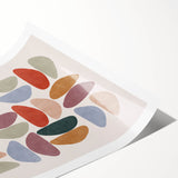 Mid Century Modern Geometric Wall Art - Retro Abstract Print - Vintage Style