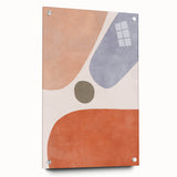 Mid Century Modern Geometric Art - Retro Minimalist Abstract Print