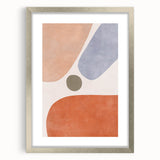 Mid Century Modern Geometric Art - Retro Minimalist Abstract Print
