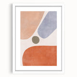 Mid Century Modern Geometric Art - Retro Minimalist Abstract Print