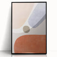 Mid Century Modern Geometric Art - Retro Minimalist Abstract Print