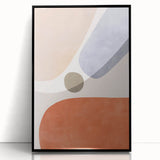 Mid Century Modern Geometric Art - Retro Minimalist Abstract Print
