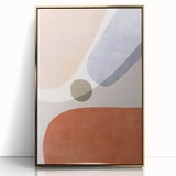 Mid Century Modern Geometric Art - Retro Minimalist Abstract Print