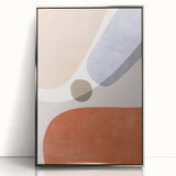 Mid Century Modern Geometric Art - Retro Minimalist Abstract Print