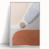 Mid Century Modern Geometric Art - Retro Minimalist Abstract Print