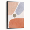 Mid Century Modern Geometric Art - Retro Minimalist Abstract Print