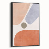 Mid Century Modern Geometric Art - Retro Minimalist Abstract Print