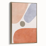 Mid Century Modern Geometric Art - Retro Minimalist Abstract Print