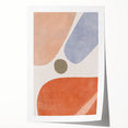 Mid Century Modern Geometric Art - Retro Minimalist Abstract Print