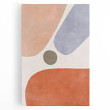 Mid Century Modern Geometric Art - Retro Minimalist Abstract Print