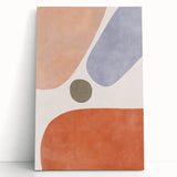 Mid Century Modern Geometric Art - Retro Minimalist Abstract Print