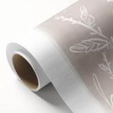 Mid Century Modern Minimalist Art - Retro Floral Geometric Wall Decor