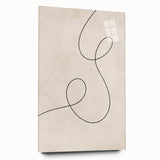 Mid Century Modern Minimalist Line Art - Retro Abstract Wall Decor