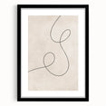 Mid Century Modern Minimalist Line Art - Retro Abstract Wall Decor