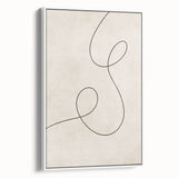 Mid Century Modern Minimalist Line Art - Retro Abstract Wall Decor