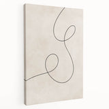 Mid Century Modern Minimalist Line Art - Retro Abstract Wall Decor