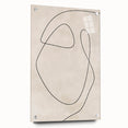 Mid Century Modern Line Art - Minimalist Abstract Geometric Wall Decor