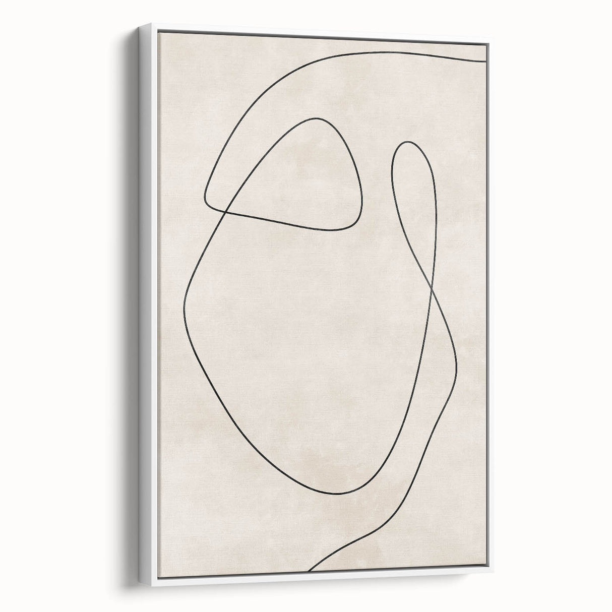 Mid Century Modern Line Art - Minimalist Abstract Geometric Wall Decor