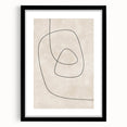 Mid Century Modern Abstract Line Art - Minimalist Geometric Wall Decor