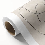 Mid Century Modern Abstract Line Art - Minimalist Geometric Wall Decor