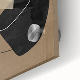 Mid Century Modern Abstract Geometric Art - Retro Minimalist Wall Decor